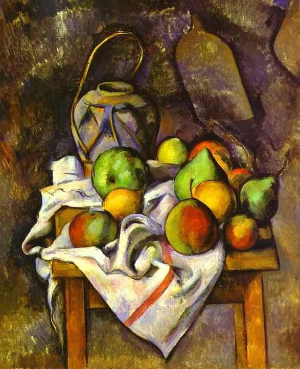 Paul Cezanne Straw Vase